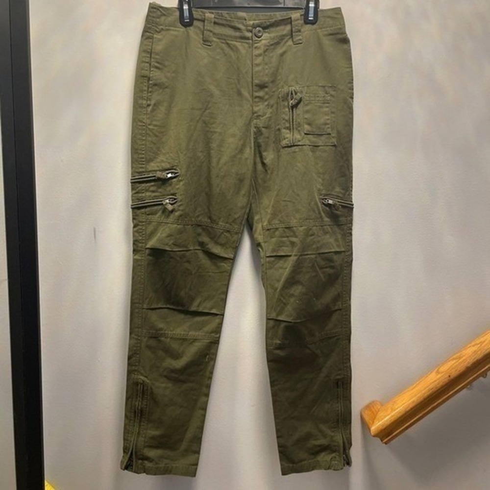 Free Knight Tactical Cargo Pants Mens 32 Olive Green Military‎ Utility Zip